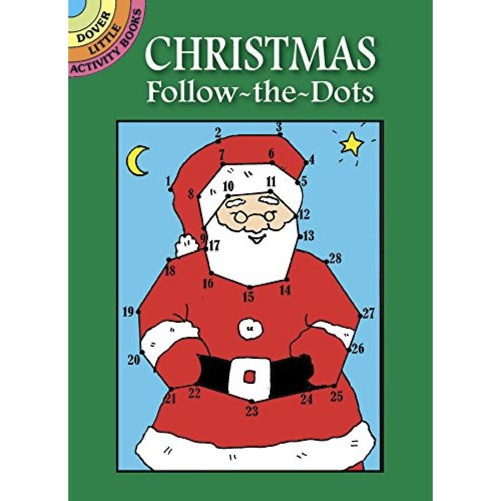 Christmas Follow-the-Dots (Dover Little Activity Books) (Paperback)
